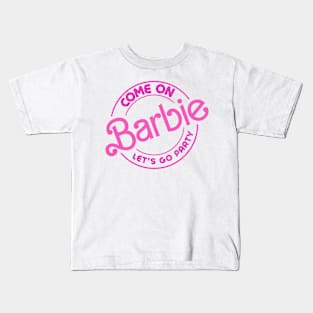 Barbie Let's Go Party Kids T-Shirt